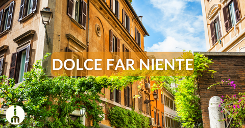 Dolce Far Niente: The Sweetest Way to Indulge Like a Trasteverino