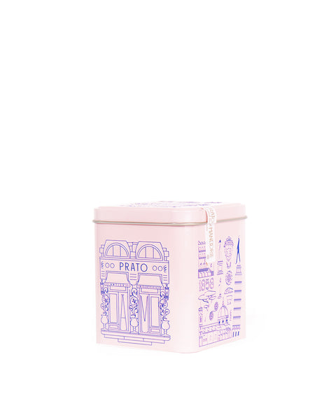 Almond Prato Cookies in a Pink Tin 7.05 Oz