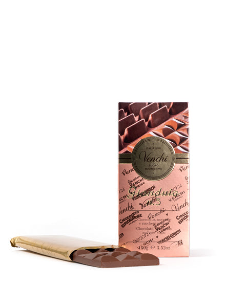 Gianduia Hazelnuts Chocolate Bar 3.52 Oz