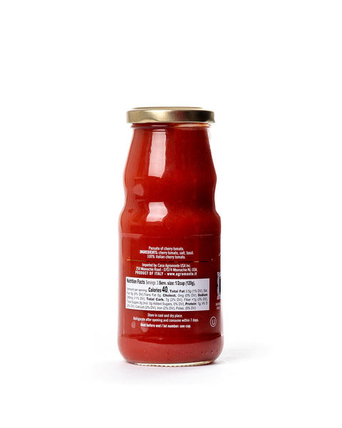 Passata of Cherry Tomato 12.69 Oz - Magnifico Food