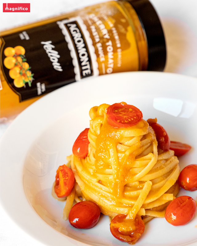 Yellow Cherry Tomato Pasta Sauce - Agromonte – Magnifico Food